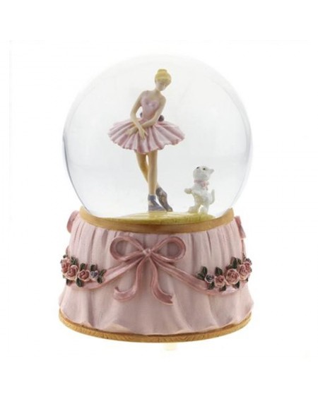 Snow globe - Ballerina & Dog