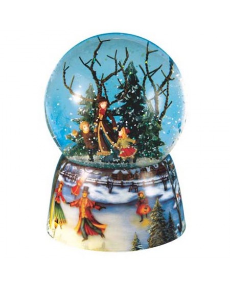 Snow Globe with Ice Skaters