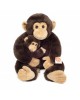 Χιμπατζής Λούτρινος με μωρό 40εκ